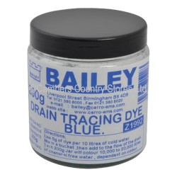 Bailey Drain Tracing Dye 200g Blue